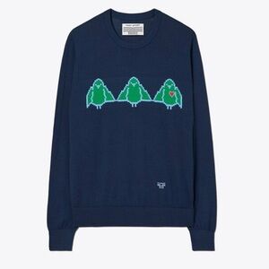 Tory Sport Navy Birdie Golf Sweater